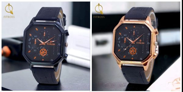 Fitros Square Strap Gents Watch